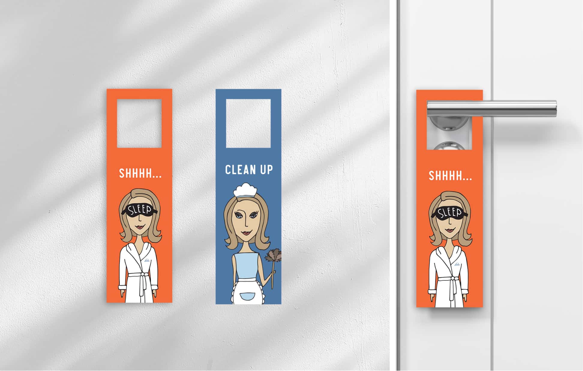 Hotel Lulu Door Hangers