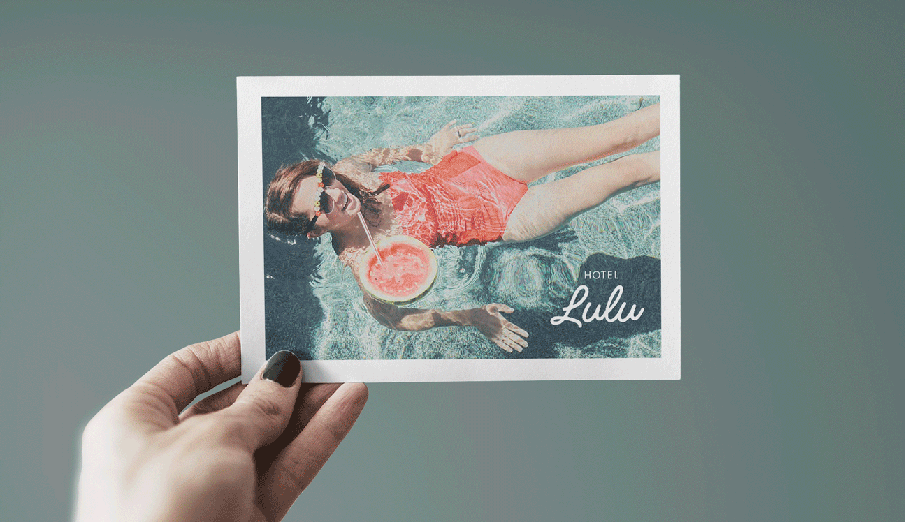 Hotel Lulu Postcard