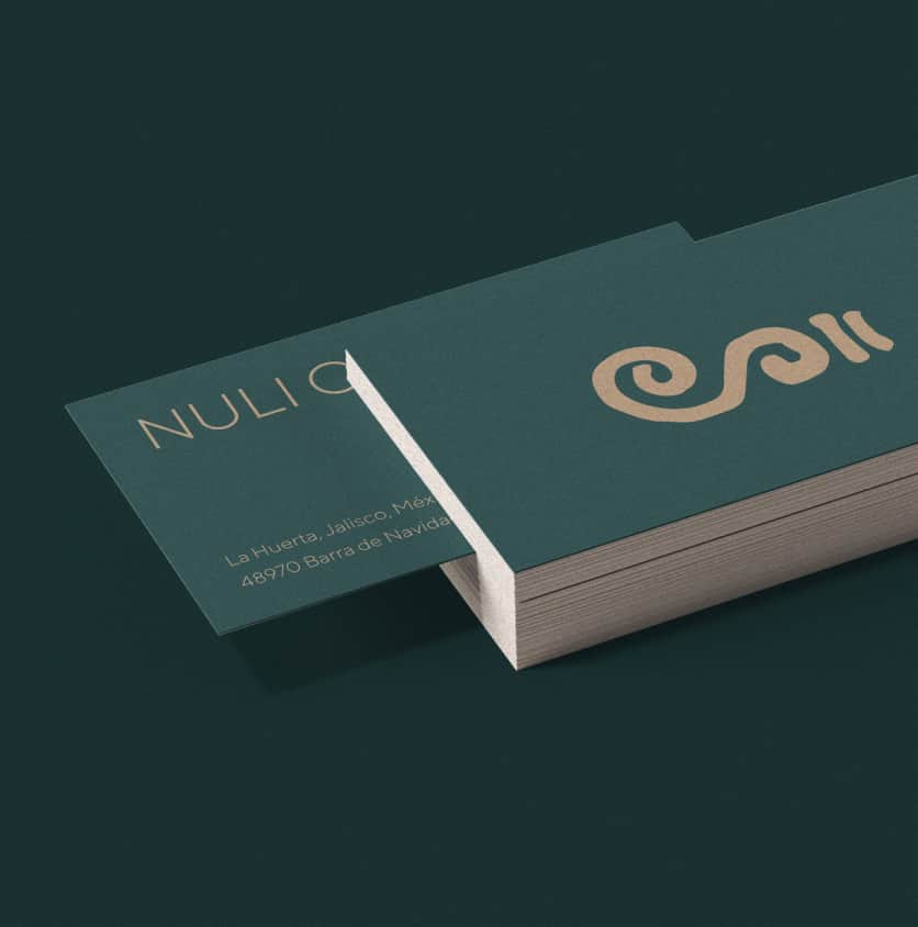 Tamarindo branded business cards